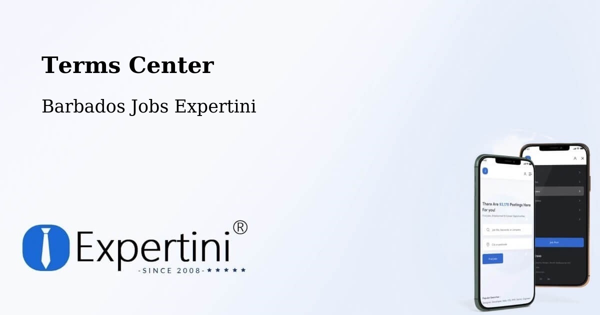 Terms of Service – Speightstown - Barbados Jobs Expertini